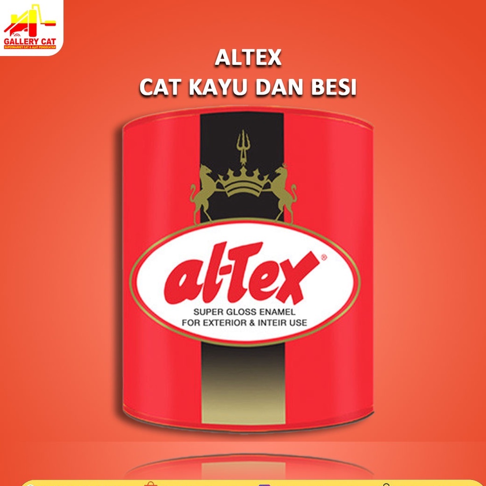 Altex cat kayu dan besi