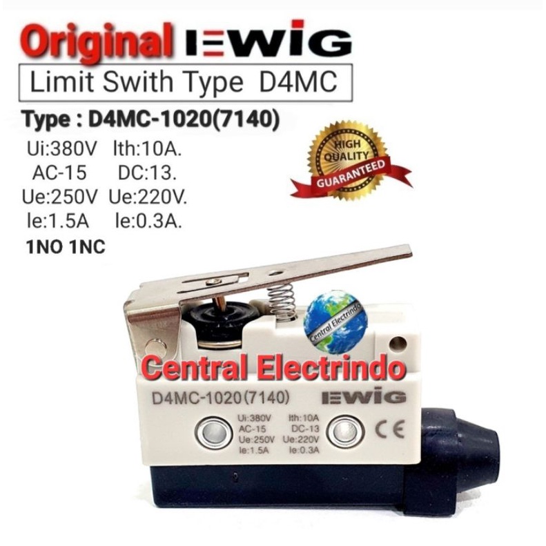 Limit Switch/Micro Switch D4MC 1020 (7140) EWIG.