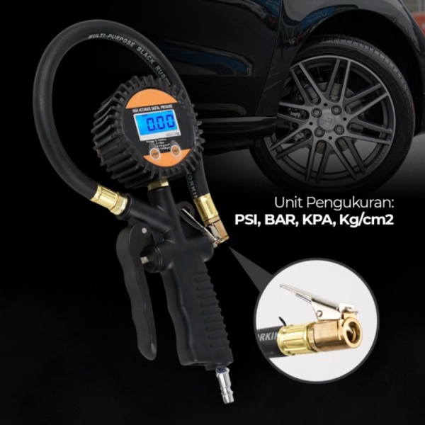 

Jual Digital Tire Pressure Gauge Pembaca Tekanan Angin Ban LCD Murah