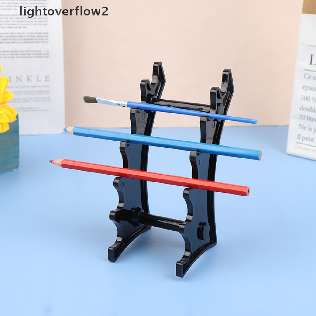 (lightoverflow2) 1 Set Stand Display Holder Brush Makeup / Kosmetik / Manicure / Nail Art