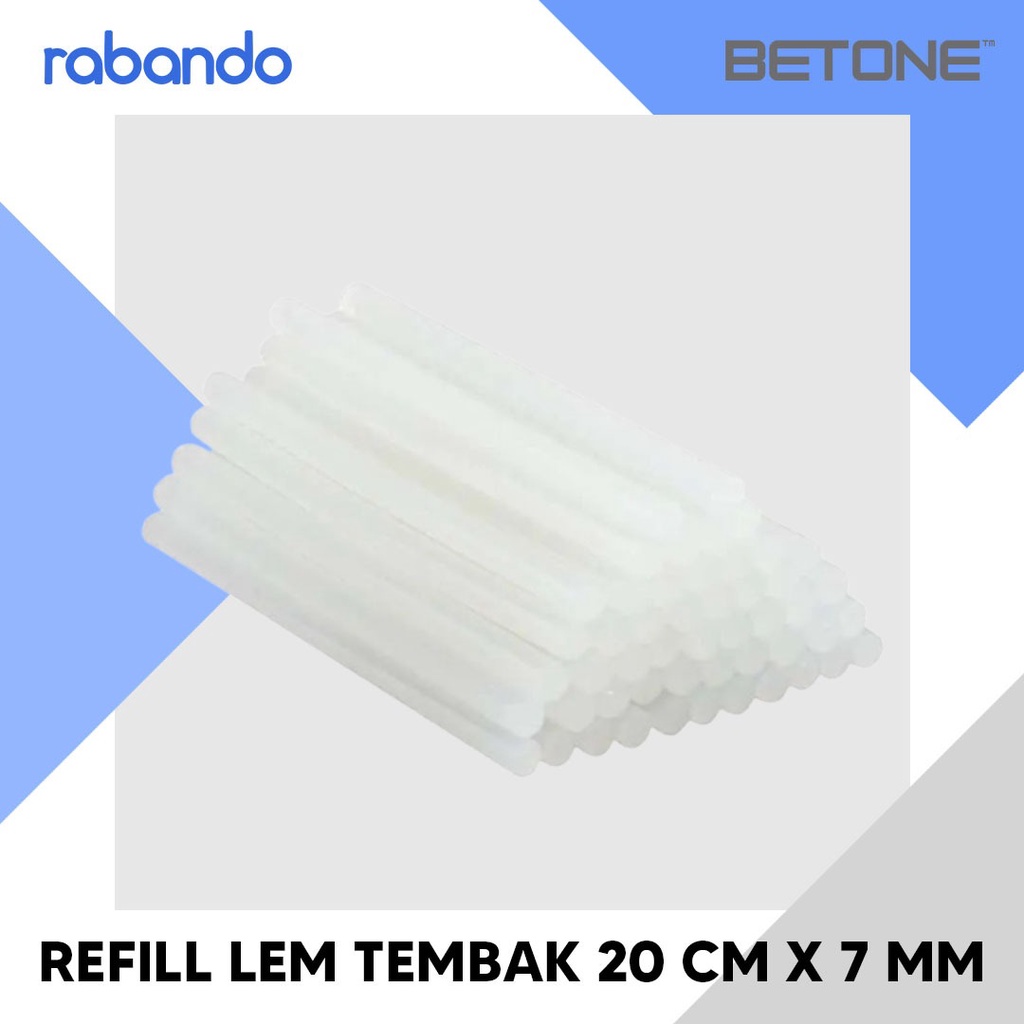 

BETONE Refill Lem Tembak Bakar Glue Gun Kecil Lem Lilin - 20 cm x 7 mm