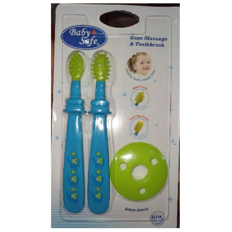 Baby Safe sikat gigi Gum massage brush