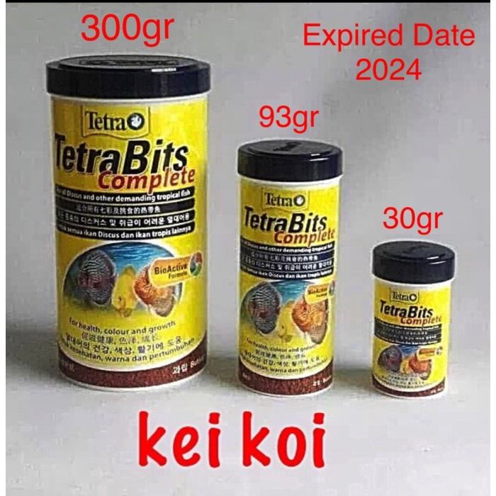 TETRA BITS / TETRABITS 300 GRAM / 300 GR