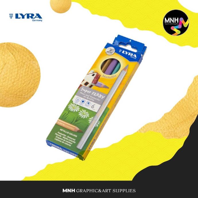 

TREND LYRA SUPER FERBY LAC. METALIC 6 COLS TERBAIK