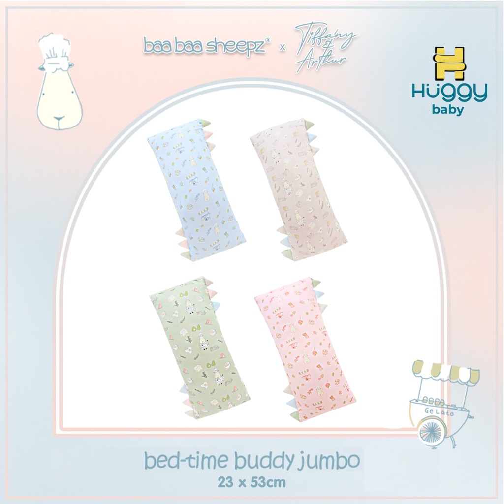 Baa Baa Sheepz x Tiffany Soetanto Arthur Chef Edition BED TIME BUDDY JUMBO