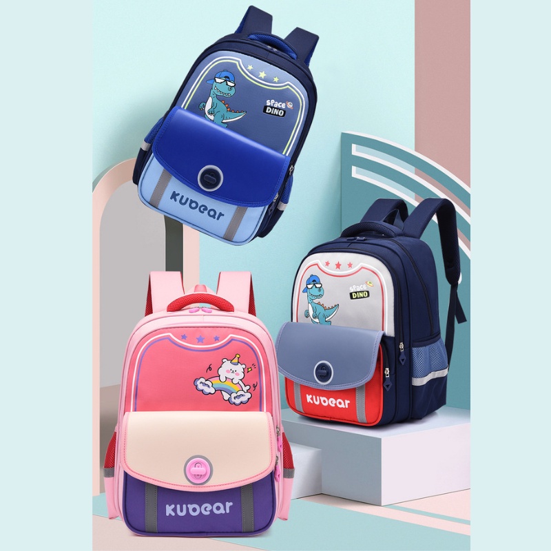 [MONA] Tas Ransel Anak Sekolah Kuncian Unik Warna Cakep Kualitas Import Premium -M0208