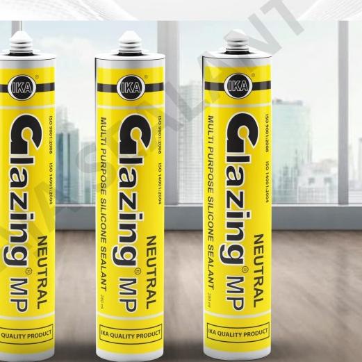 

Silicone Sealant Lem Kayu IKA Glazing MP Silikon Silen Sealent 280ml - Hitam