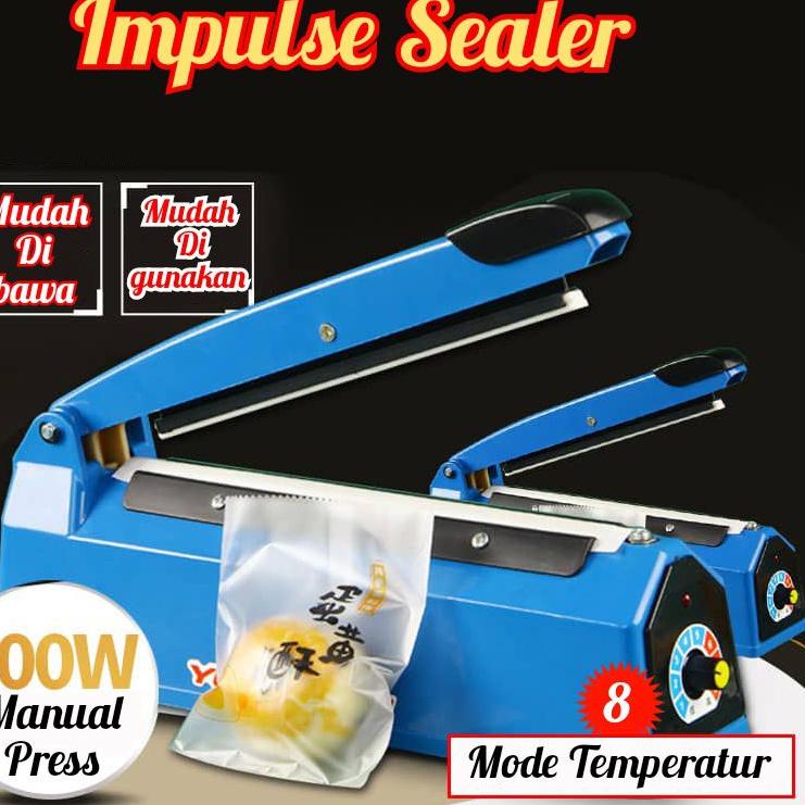 Diskon s/d 50% Impulse Sealer PFS-200 Alat press plastik 20cm⭐ Toko13⭐