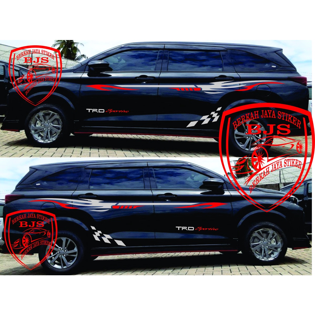 Promo stiker mobil xenia cutting stiker xenia striping xenia TRD SPORTIO  All New Xenia 1.3 R MT ADS
