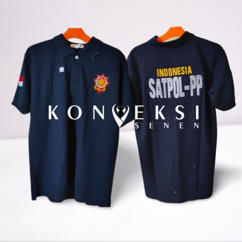 kaos polo shirt pol pp full bordir