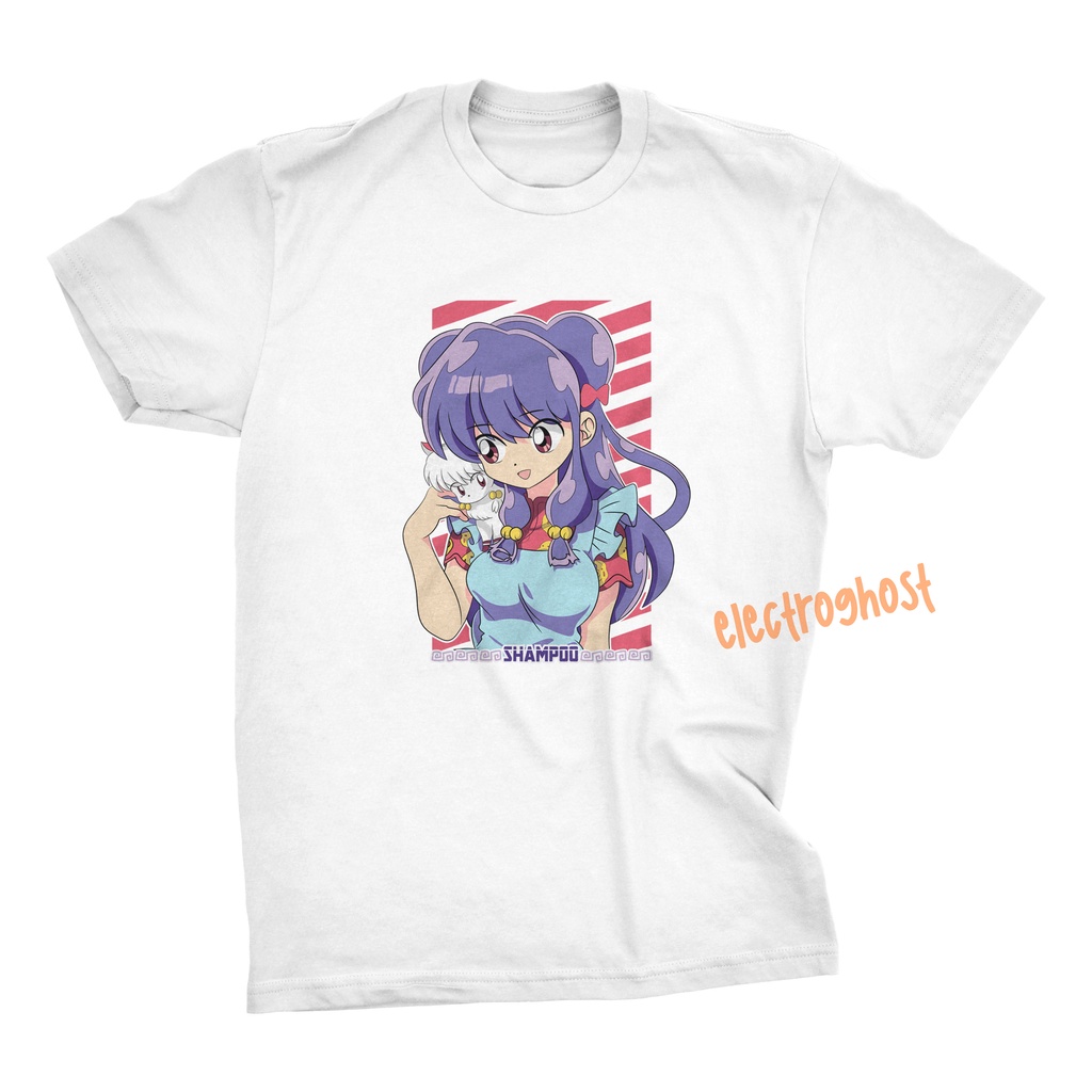 Kaos Anime Ranma Shampoo ShanPu Kaos Distro Premium Original