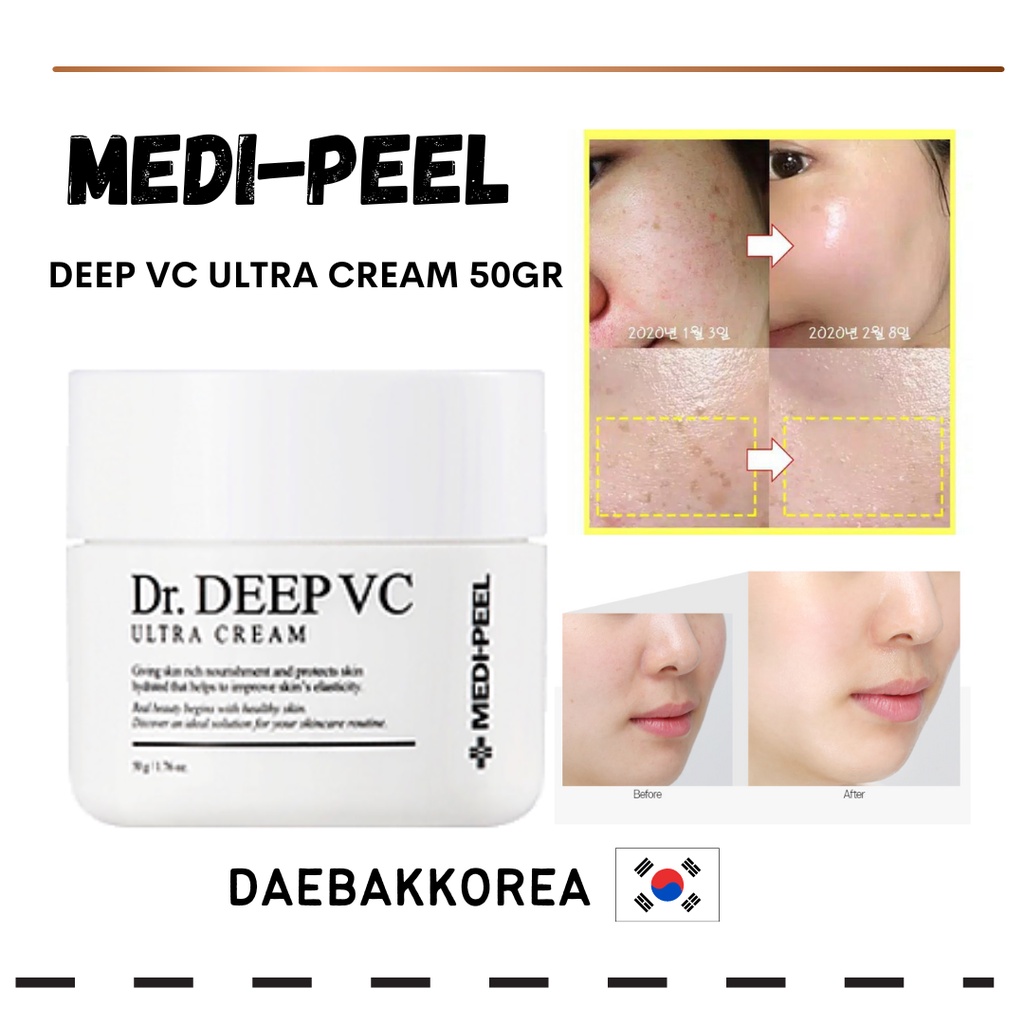 MEDI-PEEL Medipeel Deep VC Ultra Cream 50g*Whitening dan menghilangkan bintik hitam