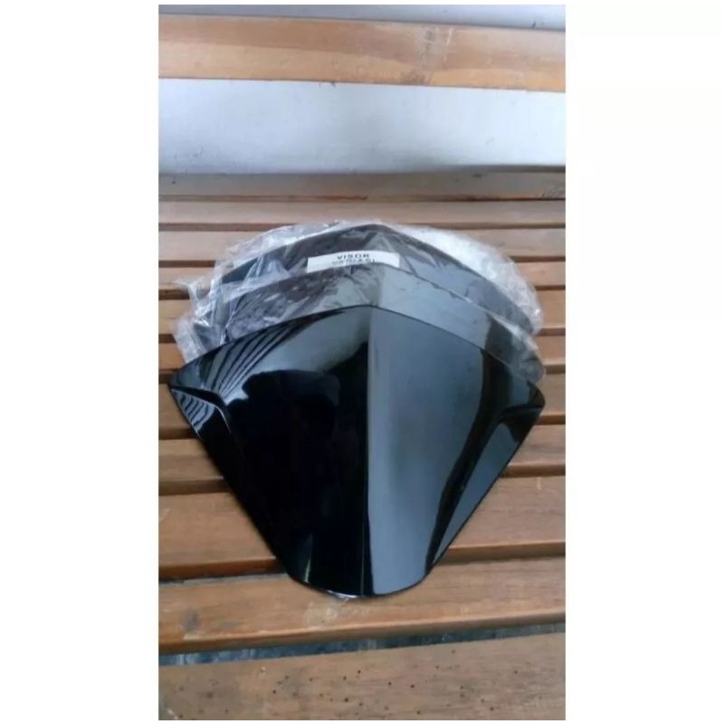 Visor variasi honda spacy visor spacy bahan tebal hitam kilap plus lem 3m double tape