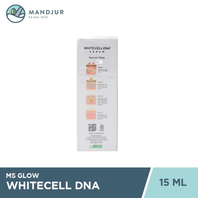 Ms Glow White Cell DNA Serum - Formulanya Mampu Mencerahkan Kulit Lebih Cepat