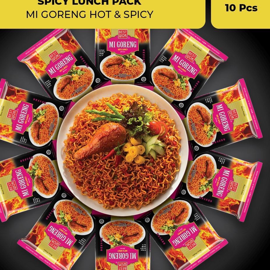 

Diskon✔️Best Wok Mi Goreng Hot & Spicy Lunch Pack (10 Pcs)|RA4