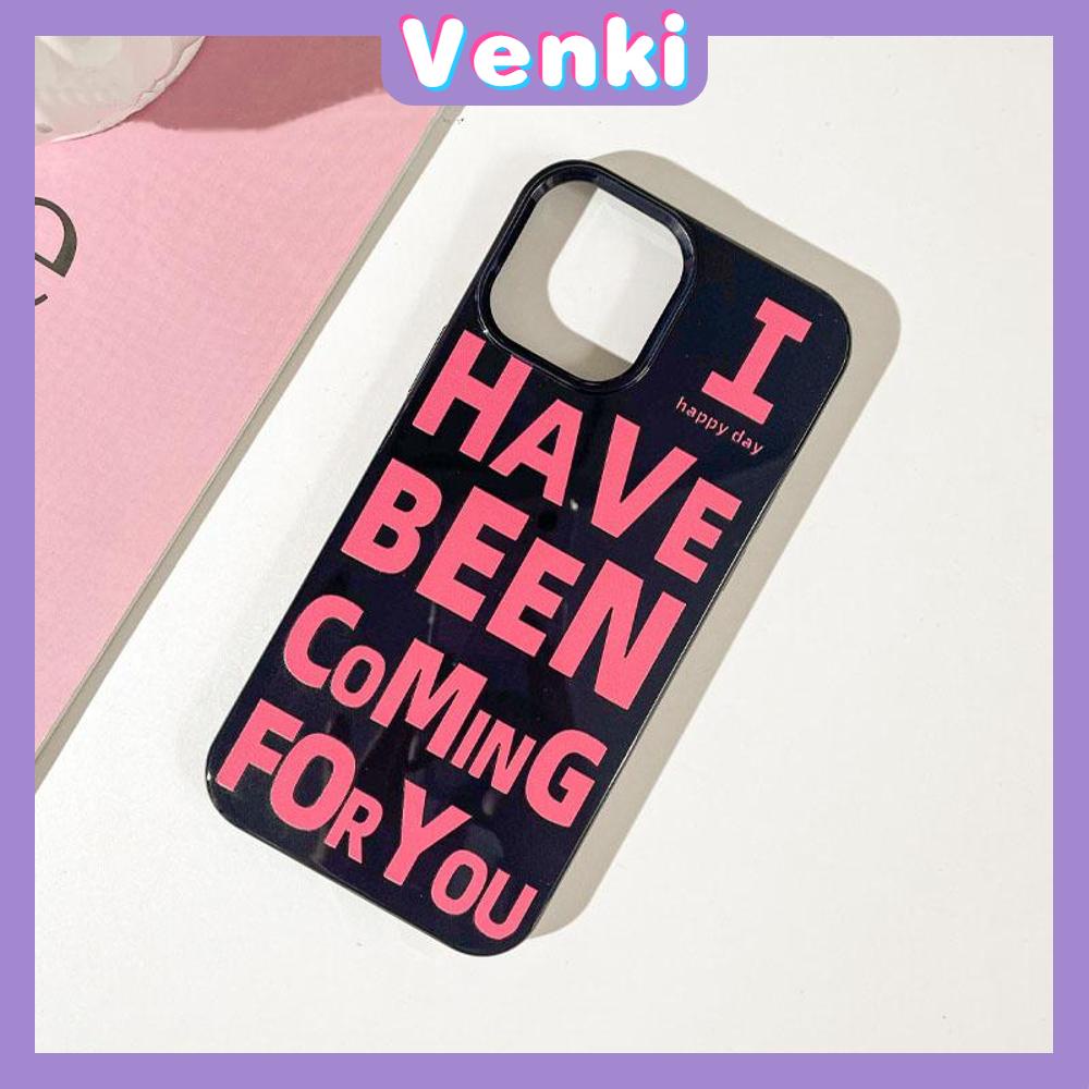 iPhone Case For 14 Series TPU Soft Case Creative Pink English Words Glossy Black Candy Case Camera Protection Shockproof For iPhone 14 13 12 11 Plus Pro Max 7 Plus X XR