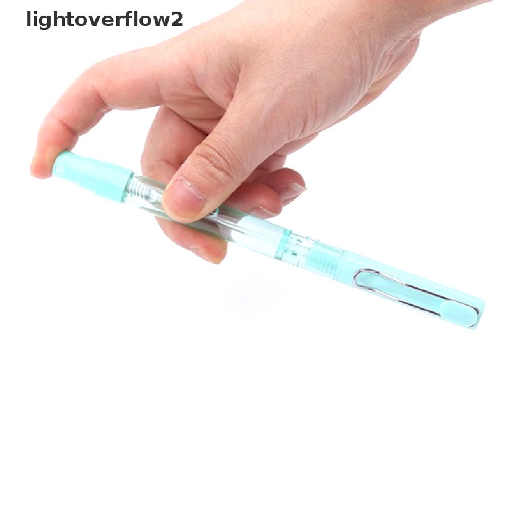(lightoverflow2) Pen Gel Kosong Portable 10ml Bisa Diisi Ulang