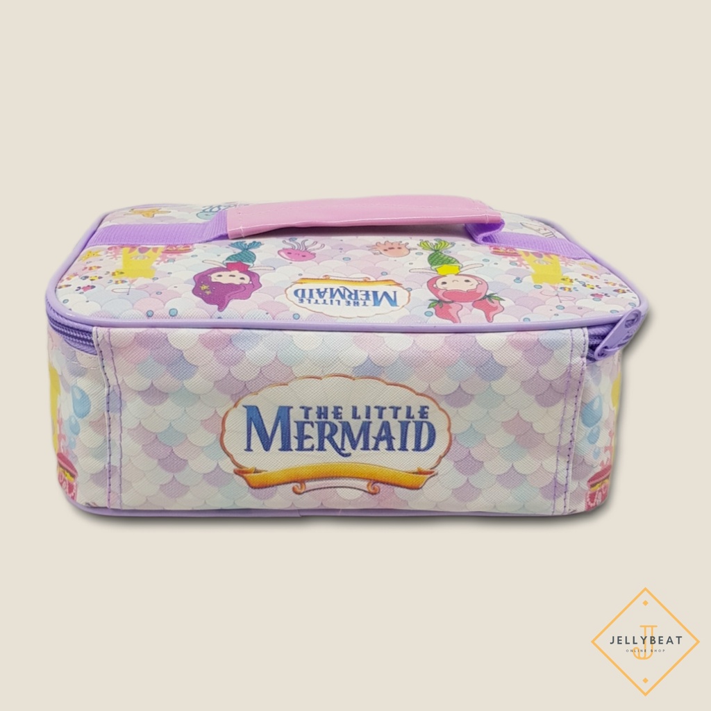 TAS BEKAL BESAR PREMIUM SINGLE (24x18x8cm) - MERMAID PINK