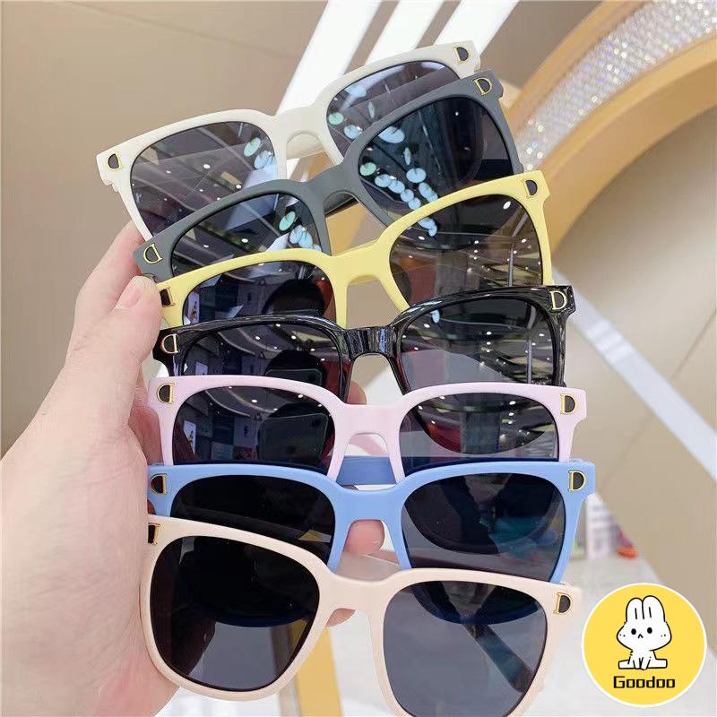 Kacamata Fashion Anak Laki-laki Perempuan Universal Anti-UV Street Shooting Sunshade Sunglasses -Doo