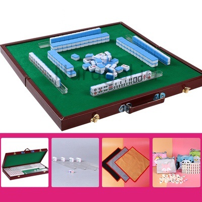 Mahjong Set + Koper Papan + Karpet + Tas Mahyong Maciok
