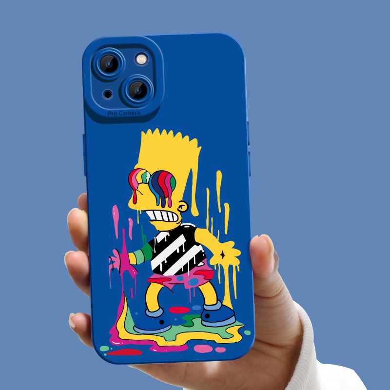 Soft Case Silikon TPU Tahan Banting Untuk IPhone 14 12 11 Pro Max 13 Pro Plus X XS XR