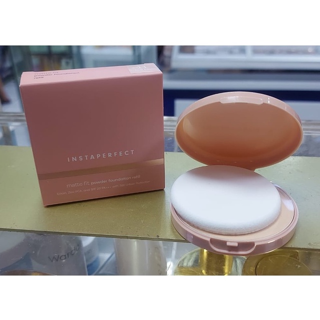 WARDAH INSTAPERFECT reffil MATTE FIT Powder Foundation (kemasan baru isi ulang)