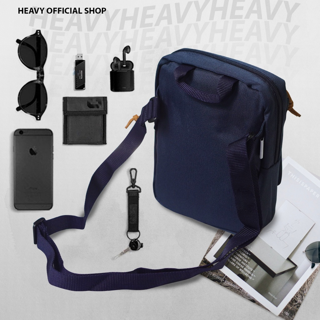 Heavy.bag tas selempang pria traveling - Tas pria heavy - Sling bag heavy original cross body bag ransger