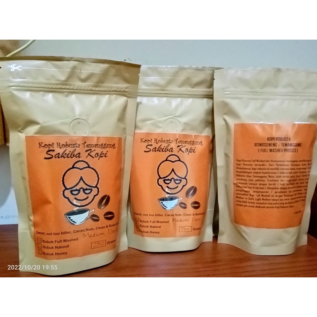 

kopi robusta asli temanggung sakiba kopi (roasted prosess biji kopi)