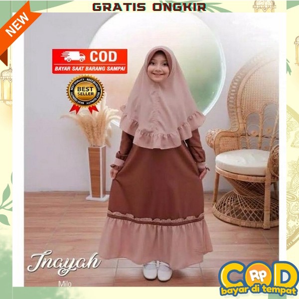 Baju Muslim Anak Gamis Muslim Anak Syari Tanggung Gamis Syari Anak Games Usia Remaja Tanggung Kekini