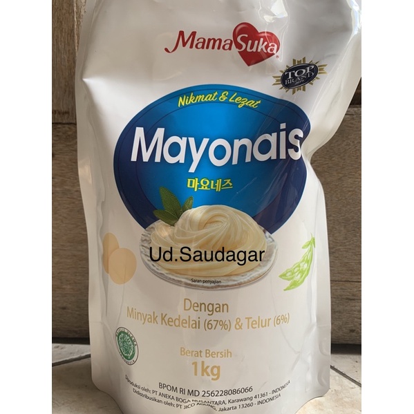 

Mayonais Mamasuka Mayonaise 1 Kg / 1Kg