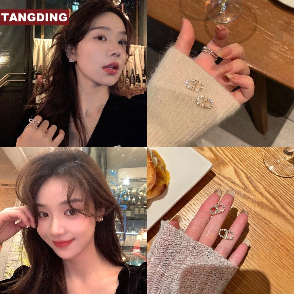 【COD Tangding】Anting Tusuk Desain Mewah Untuk Wanita