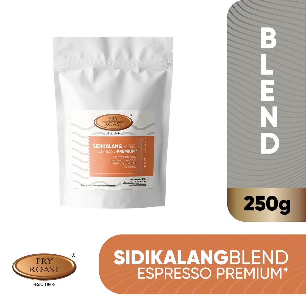 

KOPI SIDIKALANG BLEND ESPRESSO PREMIUM 250 GRAM BIJI DAN BUBUK