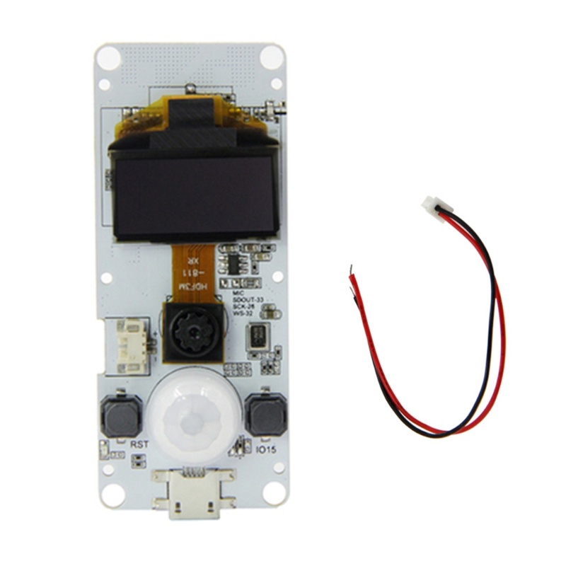 Zzz T-Camera ESP32-WROVER-B OV2640 Kamera 4MBytes Dengan Lensa OLED 0.96 &quot;