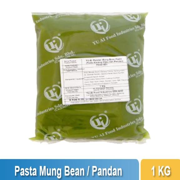 

[COD] YU AI - Pasta Filling Pandan 1Kg / Pandan mung bean [COD]