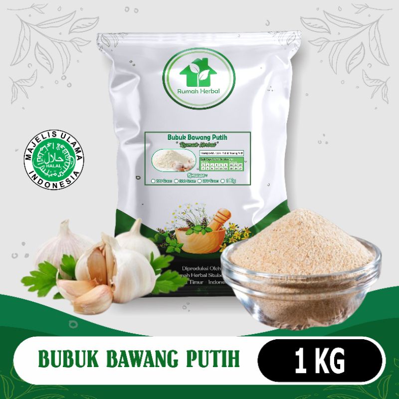 

Bubuk bawang putih murni kemasan 1kg