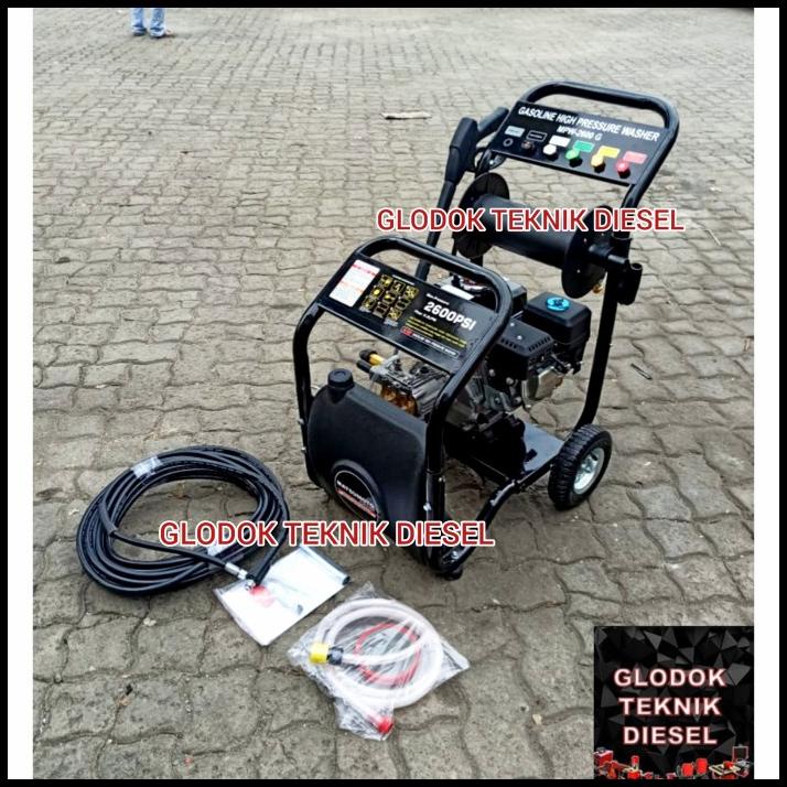 Mesin Steam Bensin 200 Bar High Pressure Washer Matsumoto