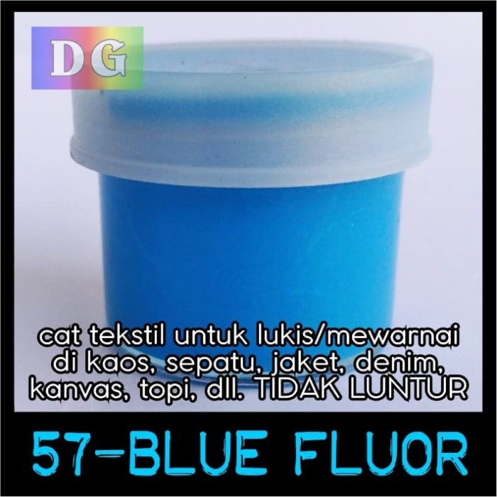 

Gaya Cat Lukis / Kanvas / Tekstil Utk Kain - Blue Fluorescence Hemat