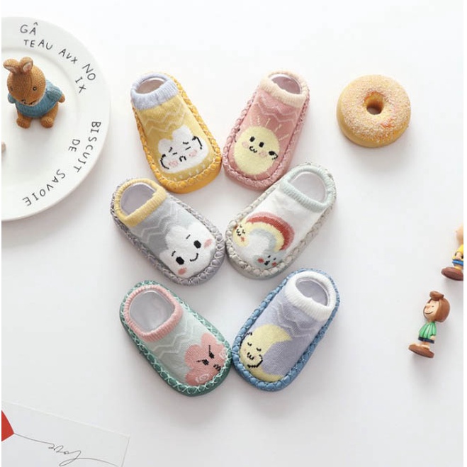CLOUD moccasins sepatu bayi anak antislip kids sock