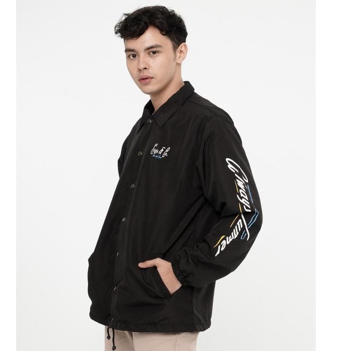 Serba baru--Erigo Coach Jacket Summer Fling Black
