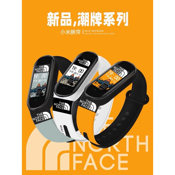 Strap Xiaomi Mi Band 7 6 5 4 3 Tali Pengganti Xiaomi Mi Band 7 6 5 4 3 Klien Flower Bunga Cantik