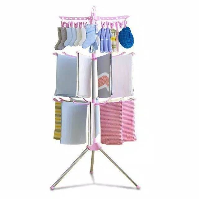 JEMURAN MENARA LIPAT || JEMURAN 3 TINGKAT PRAKTIS