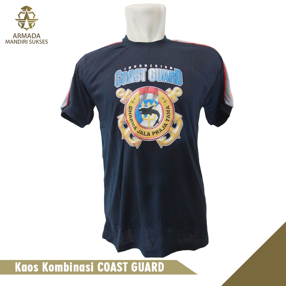 Kaos Latih Kombinasi Coast Guard - Kaos Penjaga Pantai