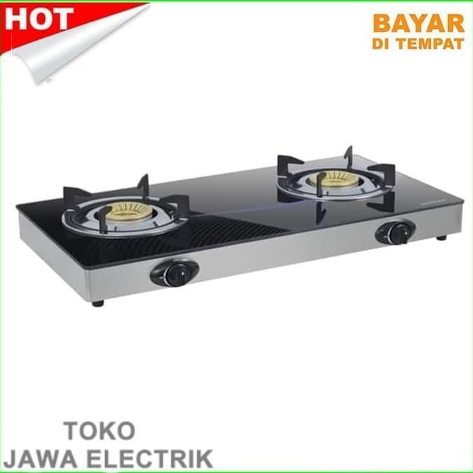 BAYAR DITEMPAT SANKEN Kompor Gas 2 Tungku SG-363BX-Tempered Glass/Kaca /PERALATAN MASAK SET/PANCI PR