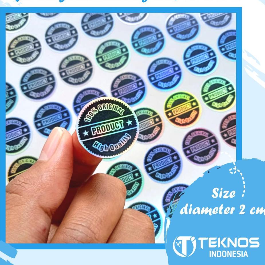 

➯ [50 PCS] STIKER HOLOGRAM ORIGINAL BULAT TERMURAH ゅ
