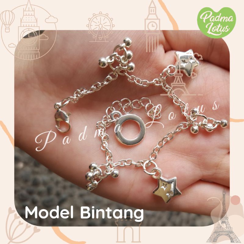 Gelang tangan Silver