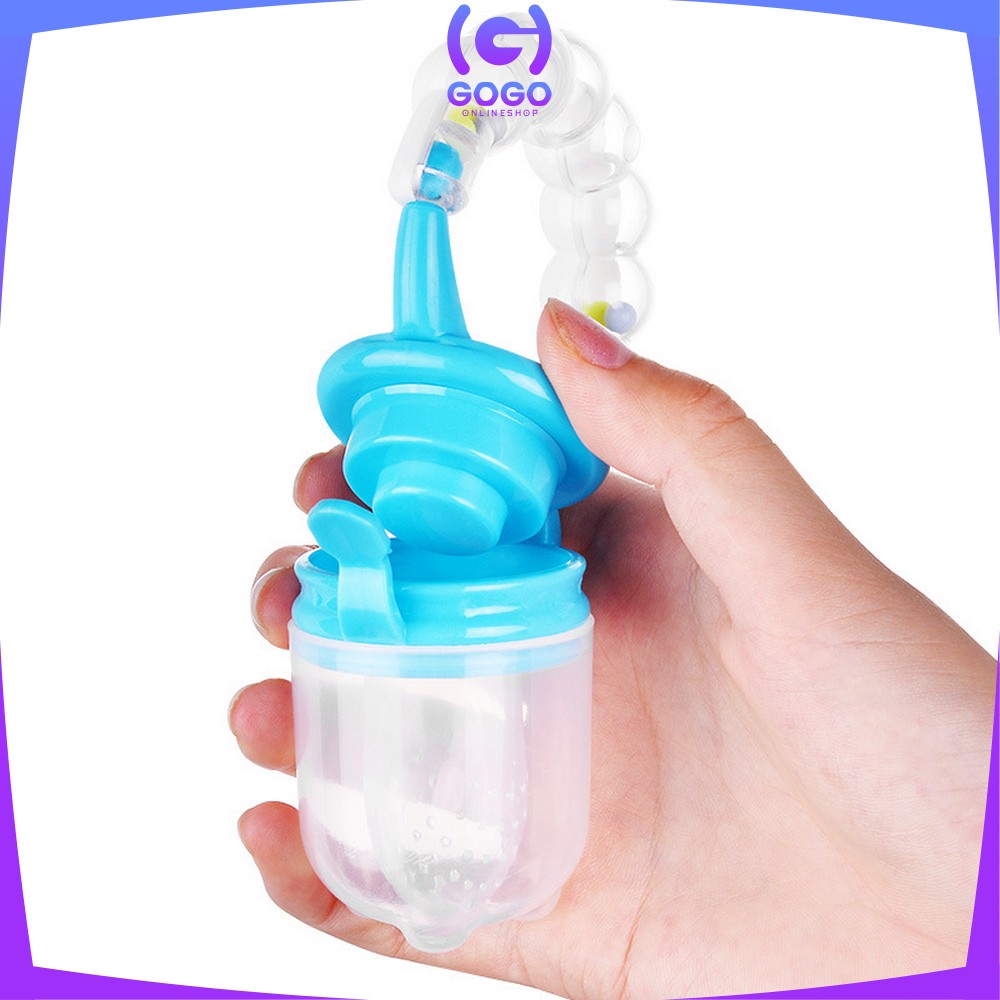 GOGO-C44-45 Empeng Dot Buah Anak Bayi Baby Fruit Feeder Rattle Teether Kompeng Pacifier Gigitan Bayi