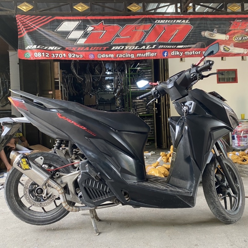 Knalpot Dsm oval 20 38 leher vario 150 38