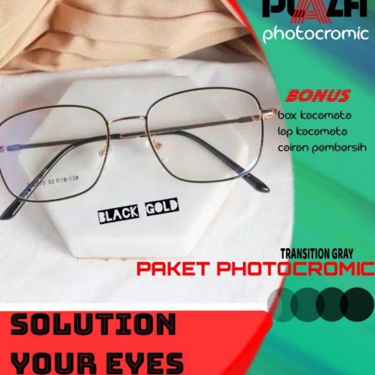 5Y5 kacamata photocromic antiradiasi,kacamata minus,plus cilinder kode 3369