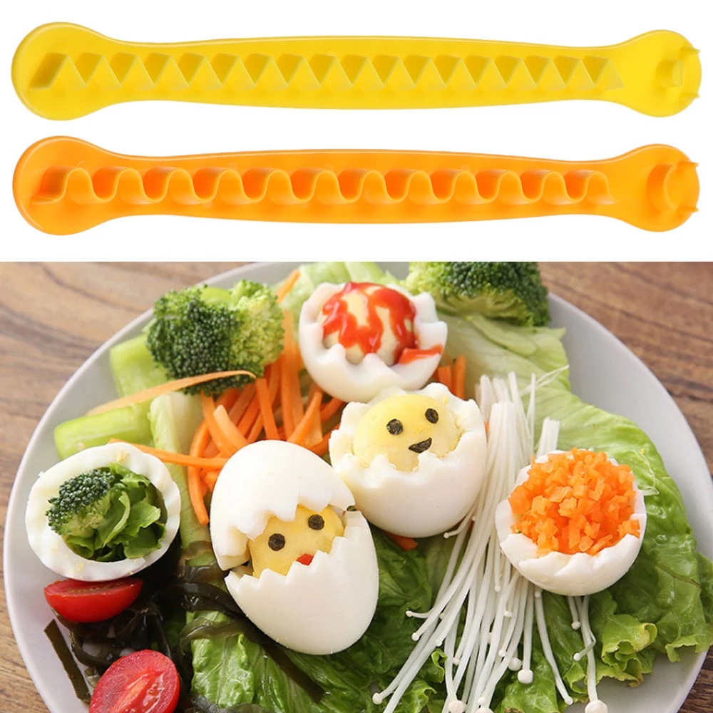 [DEASTORE] ALAT PEMOTONG TELUR REBUS BENTO MODEL BUNGA / CETAKAN TELUR BUNGA / BOILED EGG CUTTER SLICER DECORATIVE / CETAKAN TELUR BENTO