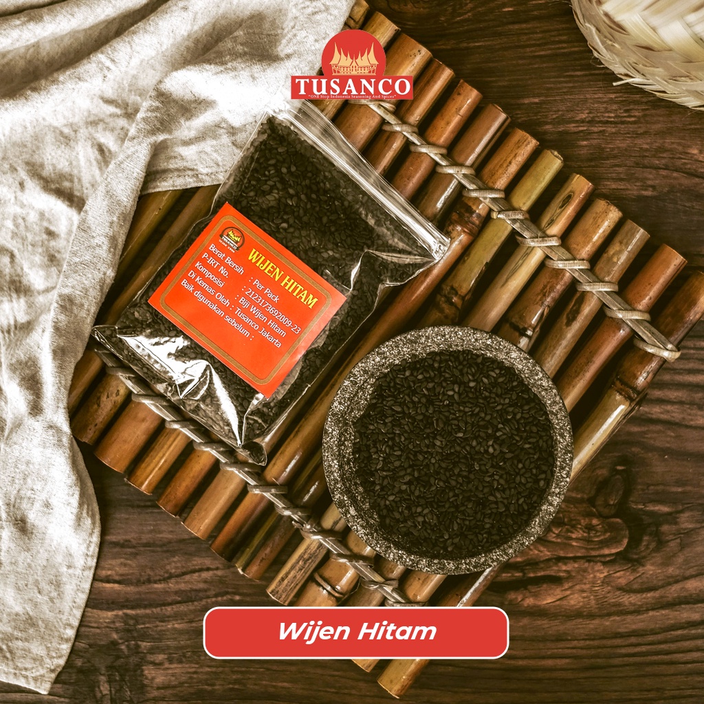 

Wijen Hitam Tusanco 500 gram